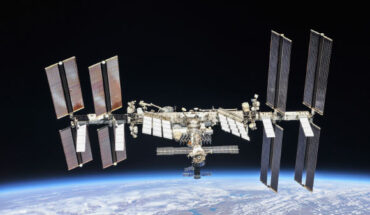 The International Space Station is seen with Earth in the background. Image credit: NASA.