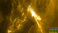 Overview of the impulsive phase of an M-class solar flare, observed by ESA’s Solar Orbiter. Image credit: ESA / Solar Orbiter / Chitta et al., doi: 10.1051/0004-6361/202557253.
