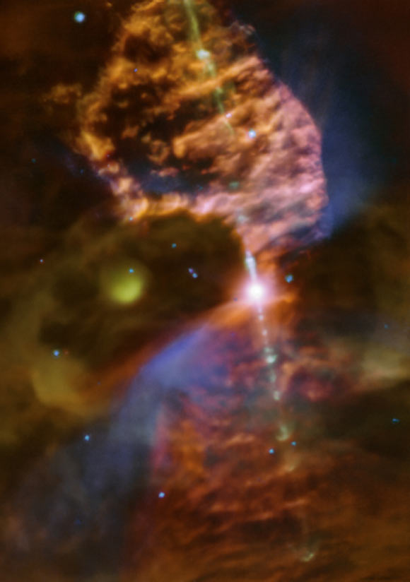 This VLT/MUSE image shows Ve 7-27. Image credit: ESO / Suherli et al.