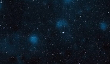 Containing nearly 800,000 galaxies, this Webb image is overlaid with a map of dark matter, represented in blue. Image credit: NASA / STScI / J. DePasquale / A. Pagan.