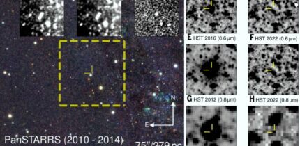 Location and disappearance of M31-2014-DS1. Image credit: De et al., doi: 10.1126/science.adt4853.