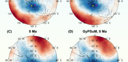 Evolution of the Antarctic Geoid Low. Image credit: P. Glišović & A.M. Forte, doi: 10.1038/s41598-025-28606-1.