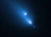 This Hubble image shows the fragmenting comet C/2025 K1 (ATLAS). Image credit: NASA / ESA / D. Bodewits, Auburn / J. DePasquale, STScI.