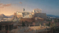 The Acropolis at Athens by Leo von Klenze.