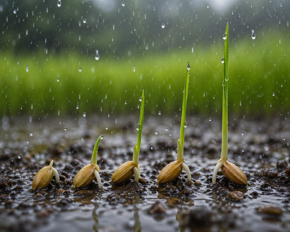 Sound of Rain May Help Plant Seeds Decide When to Grow