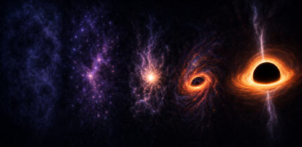 Aggarwal et al. show that the energy released from dark matter decay could alter the chemistry of early galaxies enough to cause some of them to directly collapse into black holes rather than forming stars. Image credit: Aggarwal et al., doi: 10.1088/1475-7516/2026/04/034.