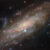 This Hubble image shows NGC 3137, a spiral galaxy some 53 million light-years away in the constellation of Antlia. Image credit: NASA / ESA / Hubble / D. Thilker / PHANGS-HST Team.