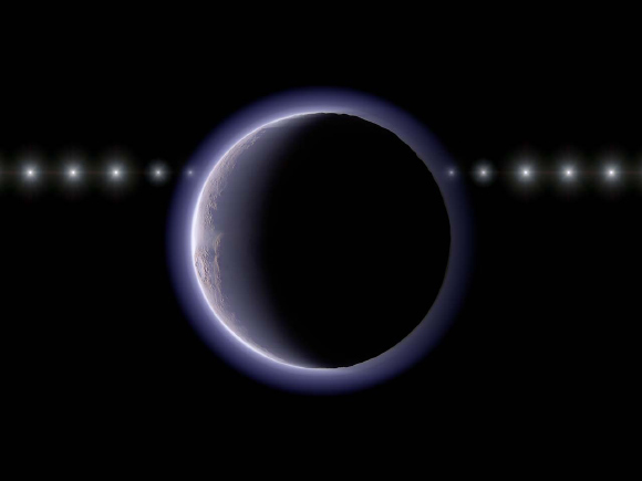 Small, Frozen World beyond Pluto Appears to Have Thin Atmosphere