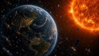 Space junk begins to fall down much faster once the Sun’s activity across the solar cycle reaches approximately 67% of its peak.