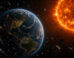 Space junk begins to fall down much faster once the Sun’s activity across the solar cycle reaches approximately 67% of its peak.