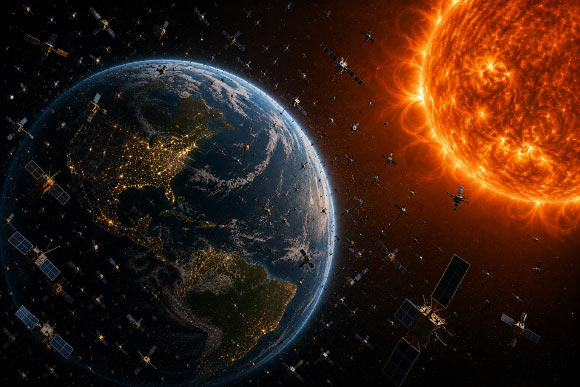 Space Junk Falls Faster When Sun Heats Up, New Study Finds