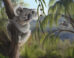 Reconstruction of Phascolarctos sulcomaxilliaris. Image credit: Nellie Pease.