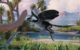 Reconstruction of Archaeopteryx in its habitat. Image credit: Field Museum / NICE PaleoVisLab Studio / Institute of Vertebrate Paleontology and Paleoanthropology.