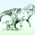 An artist’s reconstruction of adult Maiasaura and young. Image credit: Brian Regal.