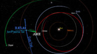In November 2025, 3I/ATLAS passed between ESA’s Juice spacecraft and NASA’s Europa Clipper spacecraft. Image credit: NASA / ESA / Southwest Research Institute.