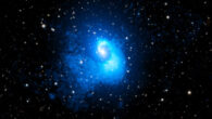 This composite image combines both the original X-ray and the subtracted X-ray images of the deep Chandra observations of Abell 2029. Image credit: NASA / CXC / CfA / Watson et al. / PanSTARRS / SAO / N. Wolk / P. Edmonds.