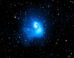 This composite image combines both the original X-ray and the subtracted X-ray images of the deep Chandra observations of Abell 2029. Image credit: NASA / CXC / CfA / Watson et al. / PanSTARRS / SAO / N. Wolk / P. Edmonds.