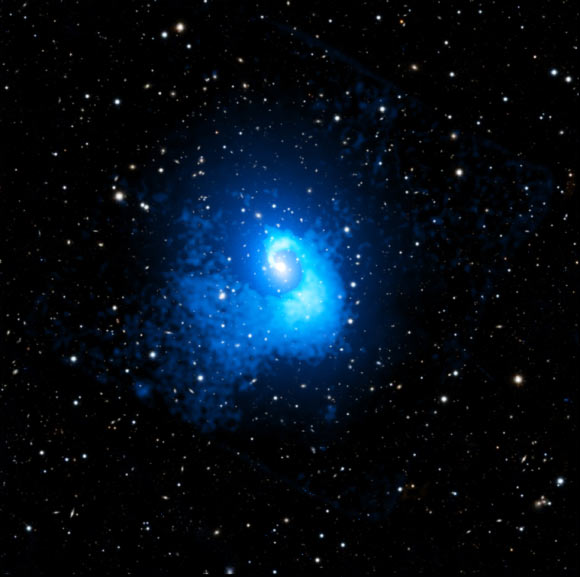Galaxy Cluster Abell 2029 Had Violent Past, Chandra Reveals