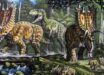 Bistahieversor sealeyi hunting Pentaceratops sternbergii. Image credit: A. Belov / CC BY 3.0.
