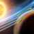 An artistic representation of the Zwan-Wolf effect at Mars, as observed by NASA’s MAVEN mission. Image credit: LASP / CU Boulder.