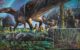 A reconstruction of the Late Cretaceous paleoenvironment of Alaska. Image credit: James Havens.