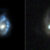 The superluminous supernova SN 2017egm was discovered by ESA’Gaia mission on May 23, 2017; it exploded in a massive barred spiral galaxy known as NGC 3191, shown on the left before the eruption; the image at right, taken on July 1, 2017, shows the supernova outshining the entire galaxy. Image credit: SDSS / PS1 / NOT+ALFSOC / Bose et al.