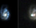 The superluminous supernova SN 2017egm was discovered by ESA’s Gaia mission on May 23, 2017; it exploded in a massive barred spiral galaxy known as NGC 3191, shown on the left before the eruption; the image at right, taken on July 1, 2017, shows the supernova outshining the entire galaxy. Image credit: SDSS / PS1 / NOT+ALFSOC / Bose et al.