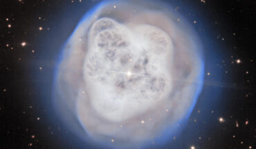 This image of the Crystal Ball Nebula was captured by the 8.1-m Gemini North telescope at the International Gemini Observatory. Image credit: J. Miller & M. Rodriguez, International Gemini Observatory & NSF’s NOIRLab / T.A. Rector, University of Alaska Anchorage & NSF’s NOIRLab / D. de Martin & M. Zamani, NSF’s NOIRLab.