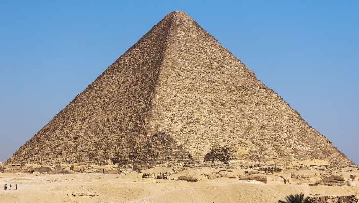 The Khufu Pyramid. Image credit: Douwe C. van der Zee / CC BY-SA 4.0.