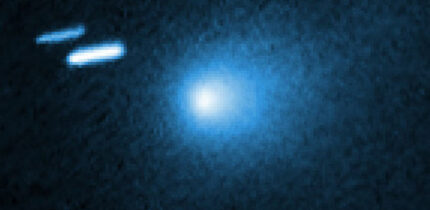 Hubble captured this image of 3I/ATLAS on July 21, 2025, when the comet was 446 million km (277 million miles) from Earth. Image credit: NASA / ESA / David Jewitt, UCLA / Joseph DePasquale, STScI.