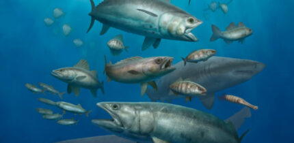 Marine fishes from the Early Paleocene site of Qreiya 3 in the Eastern Desert of Egypt. Image credit: Ian Baylatry.