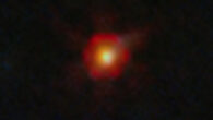 This Webb image shows the little red dot GLIMPSE-17775, which is located behind the galaxy cluster Abell S1063. Image credit: NASA / ESA / CSA / Vasily Kokorev, UT Austin / Alyssa Pagan, STScI.