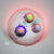 An artist’s impression of the doubly charmed Ωcc⁺ baryon. Image credit: Daniel Dominguez / CERN.