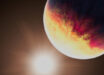 An artist’s impression of the hot-Jupiter exoplanet HD 80606b. Image credit: NASA / ESA / CSA / Joseph Olmsted, STScI.