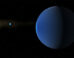 This illustration depicts TOI-791b and TOI-791c planets and their parent star. Image credit: NASA / Daniel Rutter.
