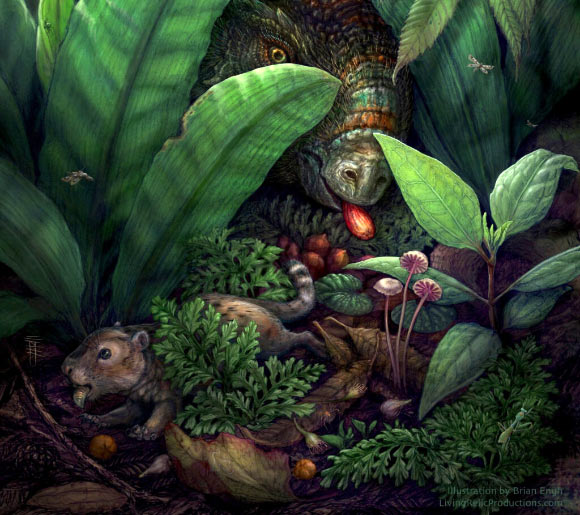 Flowering Plants Were Already Thriving before Dinosaur-Killing Asteroid Hit