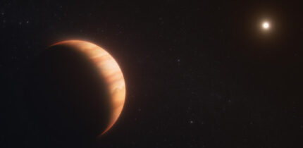 WD 1856b is a gas giant that orbits its star at a distance 50 times closer than Earth orbits the Sun. Image credit: NASA / ESA / CSA / Ralf Crawford, STScI.