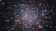 This Hubble image shows NGC 6426, a globular cluster some 67,000 light-years away in the constellation of Ophiuchus. Image credit: NASA / ESA / A. Dotter, Dartmouth College / Gladys Kober, NASA & Catholic University of America.
