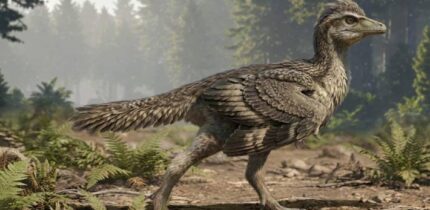 Life reconstruction of Zhengheornis buyu. Image credit: Chung-Tat Cheung.
