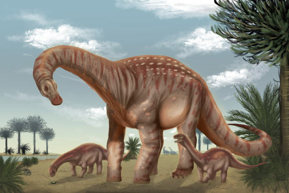 Mesetasaurus protector. Image credit: Merlina Ramírez.