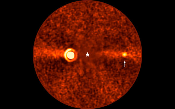 Direct Imaging of Third Planet Discovered in Beta Pictoris System by Astronomers 1 Image of Beta Pictoris d taken with ESO's Very Large Telescope.