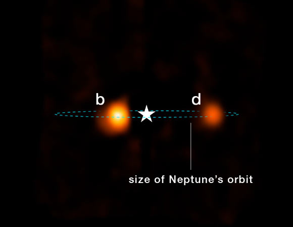 Direct Imaging of Third Planet Discovered in Beta Pictoris System by Astronomers 2 Reconstructed images of Beta Pictoris d from the James Webb Space Telescope.