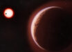 An artist’s concept of rocky planets LHS 1140b and LHS 1140c. Image credit: Melissa Weiss / Harvard & Smithsonian’s Center for Astrophysics.