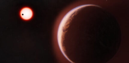 An artist’s concept of rocky planets LHS 1140b and LHS 1140c. Image credit: Melissa Weiss / Harvard & Smithsonian’s Center for Astrophysics.
