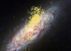 Using supercomputer simulations of galaxies like the Milky Way, Batrakov et al. found that galaxies with slowly rotating stellar haloes are more likely to have experienced a major ‘disk flip,’ where our Galaxy’s disk changed its orientation by more than 90 degrees. Image credit: Batrakov et al.
