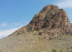 A look at Ararat-1 Cave from the bottom of the Ararat Depression. Image credit: Ariel Malinsky Buller.