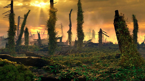 Fern-Fueled Wildfires Raged across Europe for Millennia during End-Triassic Mass Extinction
