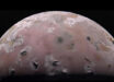 The north polar region of Io was captured by NASA’s Juno spacecraft on December 30, 2023. Image credit: NASA / JPL-Caltech / SwRI / MSSS / Gerald Eichstädt.