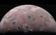 The north polar region of Io was captured by NASA’s Juno spacecraft on December 30, 2023. Image credit: NASA / JPL-Caltech / SwRI / MSSS / Gerald Eichstädt.