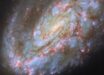 This Hubble image shows NGC 4654, an intermediate spiral galaxy some 55 million light-years away in the constellation of Virgo. Image credit: NASA / ESA / Hubble / D. Thilker / J. Lee / PHANGS-HST Team.